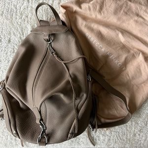 Rebecca Minkoff Julian Backpack in Taupe